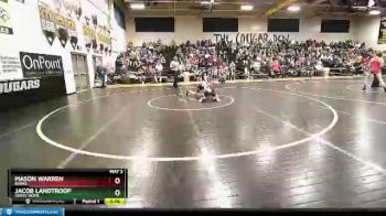 113 lbs Quarterfinal - Jacob Landtroop, Sweet Home vs Mason Warren, Banks