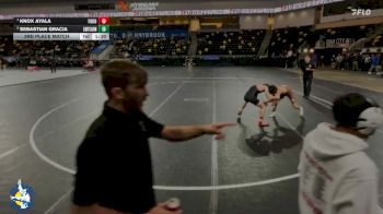 106 lbs 3rd Place Match - Knox Ayala, Fort Dodge vs Sebastian Gracia, Chicago (Mt. Carmel)