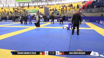 Kauã Carrijo Machado vs Eduardo Amorim De Seixas 2025 Brasileiro Jiu-Jitsu IBJJF