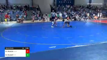 73 lbs Semifinal - Micah Mostek, Social Circle USA Takedown vs Maddox Russell, Guerrilla Wrestling Academy