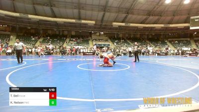 135 lbs Round Of 32 - Trenton Bell, R.A.W. vs Kaleb Nelson, Powerhouse Wrestling Club