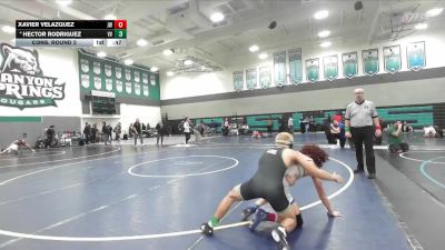 126 lbs Cons. Round 2 - Xavier Velazquez, JW North vs Hector Rodriguez, Victor Valley
