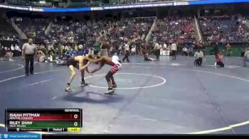 2A 113 Semifinal - Isaiah Pittman, Newton-Conover vs Riley Shaw, West Wilkes