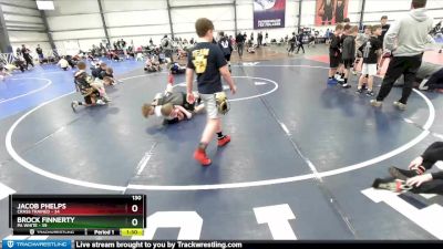 130 lbs Rd# 6- 9:00am Saturday Final Pool - Brock Finnerty, PA White vs Jacob Phelps, Crass Trained