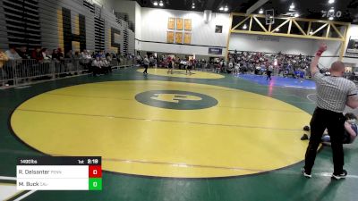 149G lbs Rr Rnd 1 - Rich Delsanter, Penn vs Matt Buck, Cal-Baptist