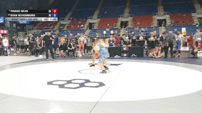 126 lbs Champ. Rd Of 32 - Thiago Silva, California vs Evan Schomburg, Pennsylvania