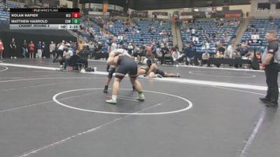 197 lbs Champ. Round 2 - Matthew Harrold, Cowley College vs Nolan Napier, Northeastern Oklahoma A&M