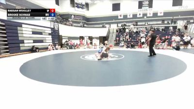 170 lbs Round 3 (6 Team) - Raegan Woolley, Valiant Prep vs Brooke Schwab, Wyoming 1