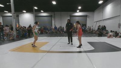 140 lbs Rr Rnd 1 - Harlow Skenandore, Badger Girls Elite - GK12E vs Isabela Da Costa, Daughters Of Zion - GK12E