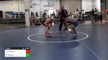 Match - Aj Kovacs, Ct vs William George, Fl