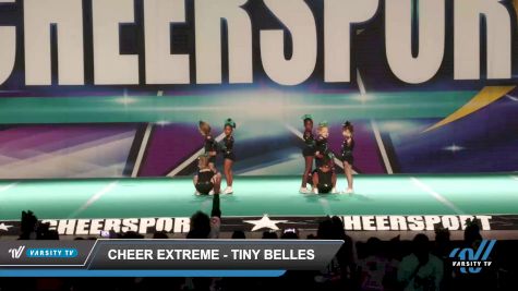 Cheer Extreme - Tiny Belles [2022 L1.1 Tiny - PREP Day 1] 2022 CHEERSPORT Greensboro State Classic