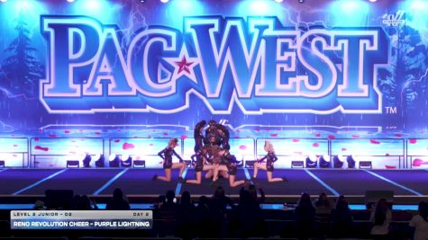 Reno Revolution Cheer - Purple Lightning [2026 L2 Junior - D2 Day 2] 2026 PacWest Grand Nationals