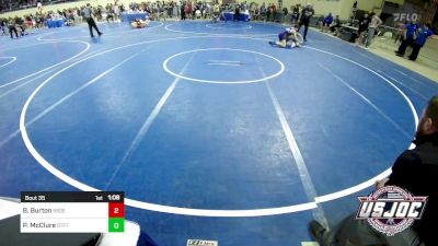 119 lbs Round Of 32 - Bryson Burton, 580Elite Wrestling Club vs Pryce McClure, Standfast