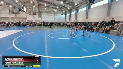 106 lbs Champ. Round 2 - Fonzy Fernandez, NXT Level Wrestling Academy vs Slaton Holloway, Coppell Stars Wrestling Club