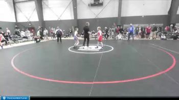 87 lbs Round 1 - Brody Johnson, South West Washington WC vs Drew Dawson, Roseburg Mat Club /Umpqua Valley