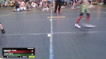 46 lbs Semifinal - Bennett Todd, Texas Elite vs Kyan Keys, Dirty Eagles Wrestling Club