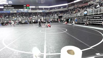 143 lbs Semifinal - Will Kelly, Roxana vs Luke Stinson, Lone Grove