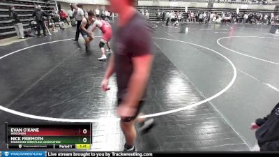 215 lbs Cons. Round 2 - Nick Friemoth, Fennimore Wrestling Association vs Evan O`Kane, Wisconsin