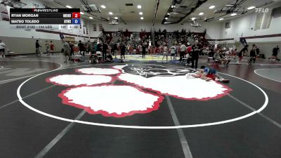144 lbs Consi Of 4 - Ryan Morgan, Orchard South WC vs Mateo Toledo, Bitetto Trained Wrestling