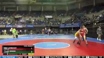 Cons. Round 2 - Eric Lambousy, Comeaux vs Tyler Graves, Live Oak