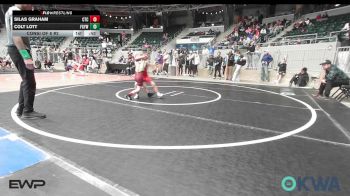 58 lbs Consi Of 8 #2 - Silas Graham, Cleveland Takedown vs Colt Lott, Fort Gibson Youth Wrestling