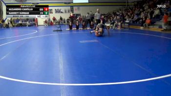 150 lbs Cons. Round 2 - Alejandro Cantillo, Grinnell vs Garrett Surman, South Tama County