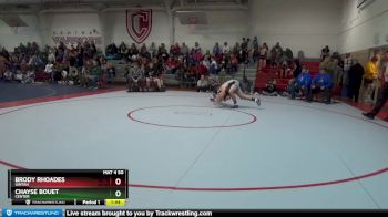 144 lbs Champ. Round 2 - Brody Rhoades, Uintah vs Chayse Bouet, Center