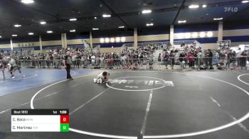 106 lbs Round Of 16 - Caz Baca, Servite HS vs Cowboy Martinez, Top Rank HAC