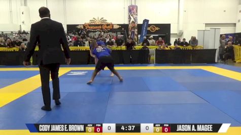 Jason A. Magee vs Cody James E. Brown 2024 World IBJJF Jiu-Jitsu No-Gi Championship