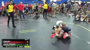 95 lbs Round 3 (6 Team) - Case Bell, POWA vs Kieran Akerson, Untouchables Purple