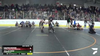 77 lbs Cons. Round 5 - Dallas Moss, Clarkston WC vs Colton McPhee, Farwell Elite Youth Wrestling