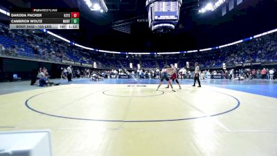 155 lbs Consy 2 - Dakoda Packer, Keystone Central vs Cameron Woltz, Montgomery