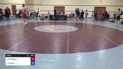 100 kg Cons 8 #2 - Reed Shelger, Mad Cow Wrestling Club vs Luis Onofre, California