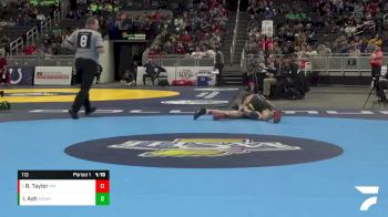 113 lbs Champ. Round 1 - Ryan (RJ) Taylor, Perry Meridian vs Isaac Ash, Monrovia