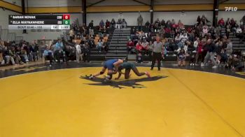 155 lbs 3rd Place Match - Sarah Novak, Cedar Rapids Washington vs Ella Waynawhere, Cedar Rapids Jefferson