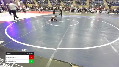 70 lbs Quarterfinal - Elijah Copley, Steel City Reloaded vs Uriah Grant, Athlos Wrestling