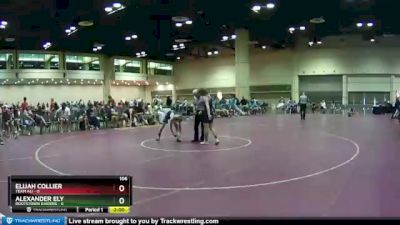 106 lbs Round 5 (8 Team) - Alexander Ely, Rootstown Raiders vs Elijah ...