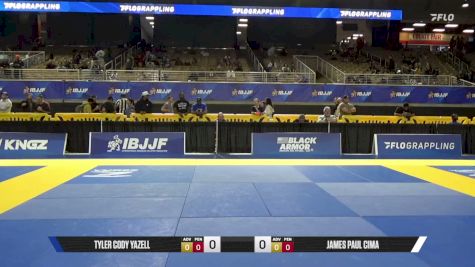 James Paul Cima vs Tyler Cody Yazell 2026 Pan Jiu Jitsu IBJJF Championship