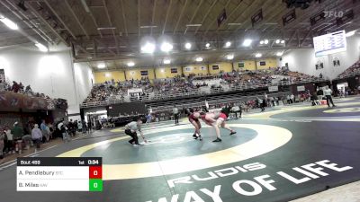 190 lbs Consi Of 16 #1 - Andrew Pendlebury, St. Christopher's School vs Brady Miles, The Haverford School