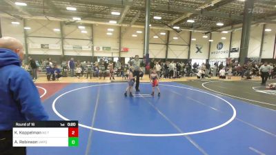 52 lbs Round Of 16 - Kaeson Koppelman, No Team vs Archer Robinson, Umpqua Wrestling Club