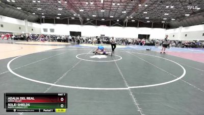 155 lbs Cons. Round 4 - Adalia Del Real, Grain Valley vs Solei Shields, North Kansas City