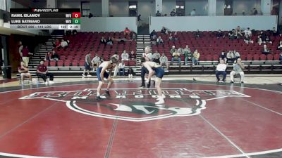 141 lbs Consi Of 8 #2 - Ramil Islamov, West Virginia vs Luke Satriano, West Virginia