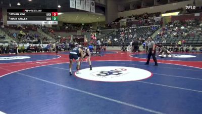 5A 120 lbs Cons. Semi - Matt Talley, Greenbrier vs Ethan Kim, Little Rock Christian