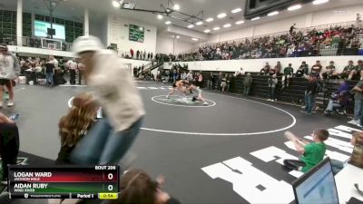 138 lbs Cons. Round 3 - Aidan Ruby, Wind River vs Logan Ward, Jackson Hole