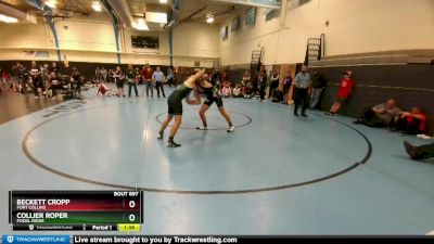 151-154 lbs Round 3 - Collier Roper, Fossil Ridge vs Beckett Cropp, Fort Collins