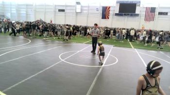 52 lbs Round Of 16 - Taylor Ortivez, Ranch Hand Wrestling vs Derek Drake, Legends Of Gold LV
