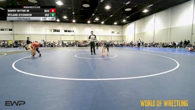 115 lbs 7th Place - Barry Ritter Jr, MOJO Mulisha 14U vs Ryland O'Connor, Best Trained 14U 2