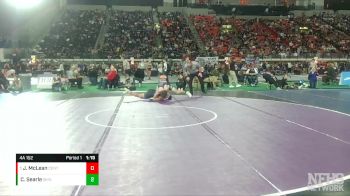 4A 152 lbs Quarterfinal - Jairo McLean, Century vs Crew Searle, Skyline