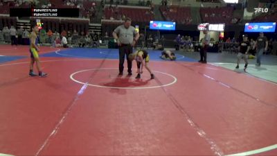 74 lbs Quarterfinal - Emmett Mitchell, Team Champs vs Craig Berens, Shepherd Wrestling Club