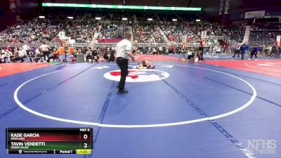 3A-106 lbs Quarterfinal - Tavin Vendetti, Green River vs Kade Garcia, Worland